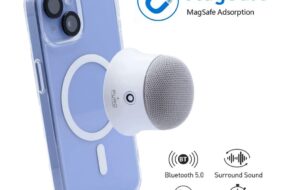 Bezicni zvucnik PURO MagSafe beli