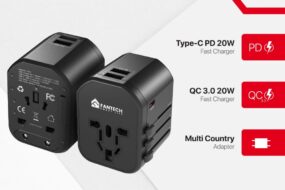 Univerzalni Multi Adapter Fantech TAC1 Power Cube 20W, PD, QC 3.0, 20W, crni
