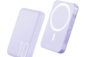 Power bank prenosiva baterija Magsafe REMAX Usion Series RPP-65 PD 20W + QC 15W Fast Charging 10000mAh ljubicasti