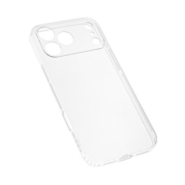 Torbica silikonska Ultra Thin with pluggy za iPhone 17 Pro/18 Pro 6.3 transparent