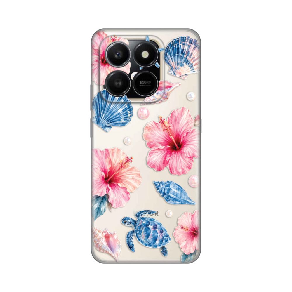 04769dfc-2e9b-49fd-9142-4d0a9420d14b-Torbica-Silikonska-Print-Skin-za-Honor-X7d-4G400-Smart-5G-Hibiscus-Sea_w1000 Torbica Silikonska Print Skin za Honor X7d 4G/400 Smart 5G Hibiscus Sea - Slika 1