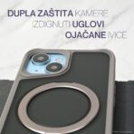 Torbica Magsafe Ring Stand za iPhone 15 6.1 siva - Slika 5