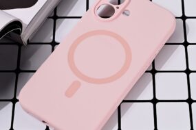 Torbica Magsafe Pure color za iPhone 16 6.1 roze