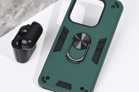 Torbica Hard Ring za Xiaomi Redmi Note 14 5G tamno zelena