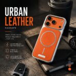 Torbica Magsafe Urban Leather za Samsung S948B Galaxy S26 Ultra tamno plava - Slika 4