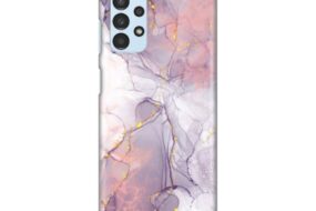 Torbica Silikonska Print za Samsung A135F Galaxy A13 4G Pink Marble