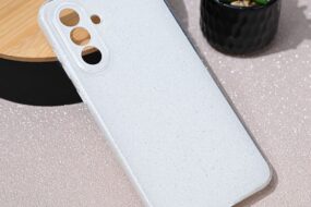 Torbica Sparkle Dust za Samsung A566B Galaxy A56 5G bela