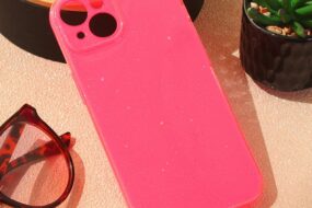 Torbica Sparkle Dust za iPhone 15 6.1 pink