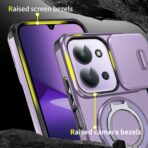 Torbica CamShield Ring stand za Xiaomi Redmi 15C 4G EU 173mm ljubicasta - Slika 5