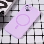 Torbica Magsafe Pure color za iPhone 14 6.1 lila