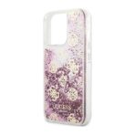 Torbica Guess Hc Liquid Glitter Peony za iPhone 13 Pro 6.1 roze (GUHCP13LLGPEPI) - Slika 3