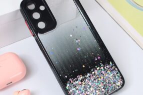 Torbica Frame Glitter za Samsung A156 Galaxy A15 5G crna
