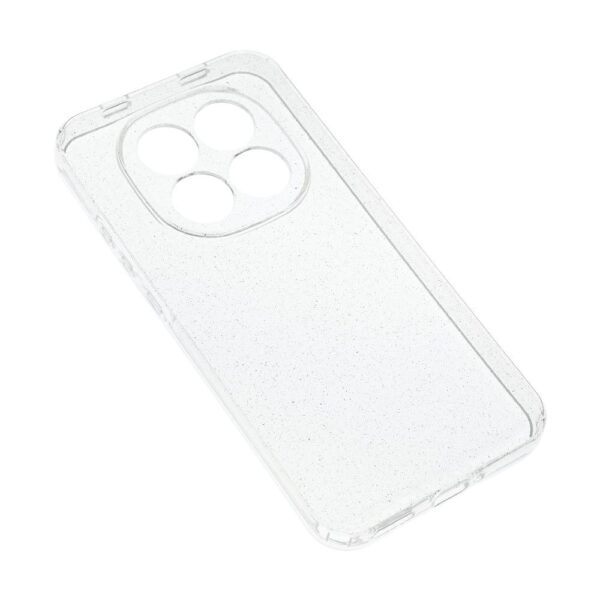 Torbica Sparkle Dust za Xiaomi Redmi Note 15 Pro 5G transparent