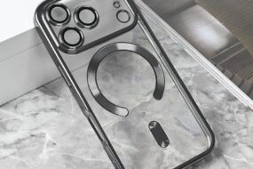 Torbica Magsafe Lux za iPhone 17 Pro 6.3 siva