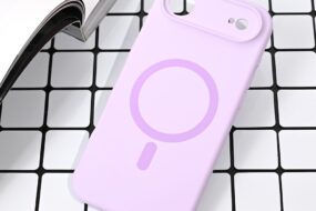 Torbica Magsafe Pure color za iPhone 17 Air 6.6 lila