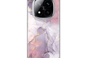 Torbica Silikonska Print za Xiaomi Redmi Note 14 Pro Plus (EU) Pink Marble