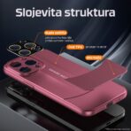 Torbica Pure Protect za iPhone 15 Pro 6.1 mint - Slika 7