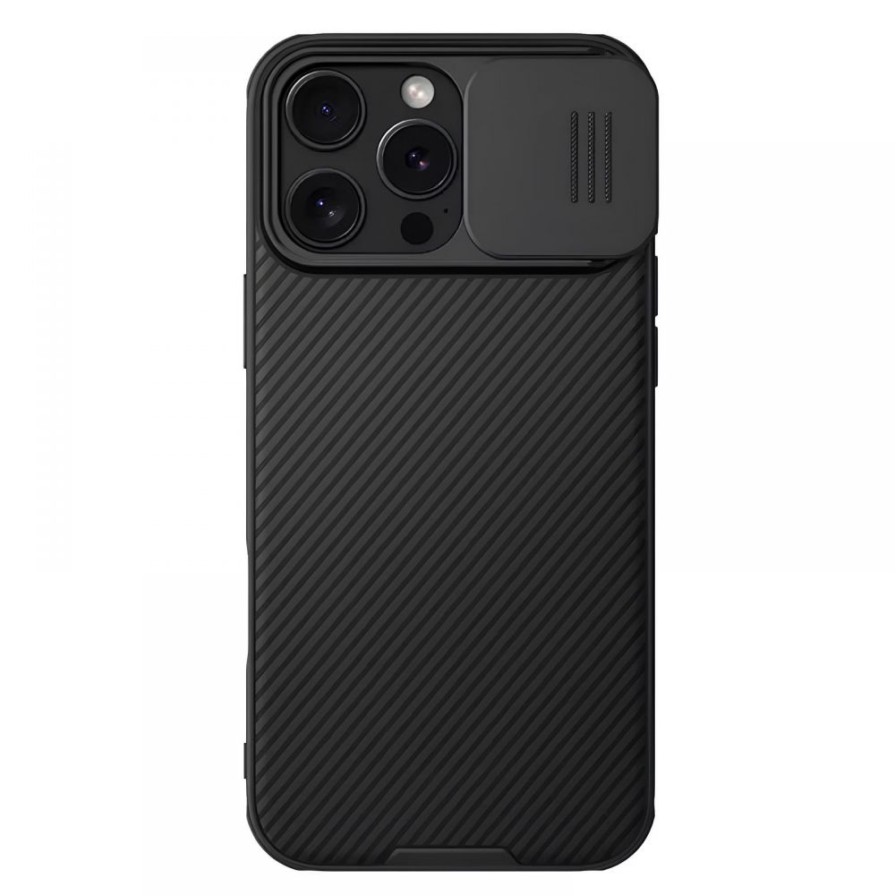 1145d194-7cef-414d-9224-2c34a75a7b5e-Torbica-Nillkin-CamShield-Pro-za-iPhone-16-Pro-63-crna_w1000 Torbica Nillkin CamShield Pro za iPhone 16 Pro 6.3 crna - Slika 1