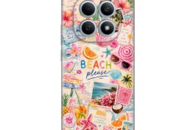 Torbica Silikonska Print Skin za Xiaomi Redmi Note 15 4G/5G Beach Please