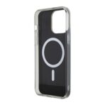 Torbica Guess Hc IML Magsafe Iridescent za iPhone 15 Pro 6.1 crna (GUHMP15LHITSK) - Slika 7