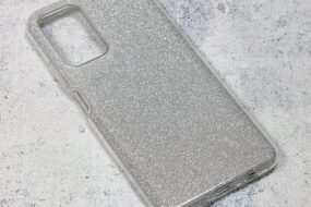Torbica Crystal Dust za Xiaomi Poco M4 Pro 4G srebrna