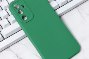 Torbica Silikon Pro Camera za Samsung A346B Galaxy A34 5G tamno zelena