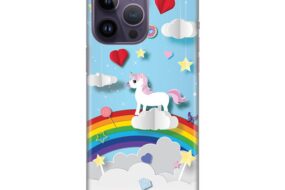 Torbica Silikonska Print za iPhone 14 Pro Max 6.7 Unicorn