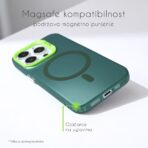 Torbica Magsafe Clear za iPhone 17 Pro 6.3 crna - Slika 3