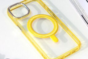 Torbica Frame Magsafe za iPhone 14 6.1 zuta