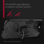 Torbica Cube Ring za iPhone 15 Plus 6.7 crna - Slika 5