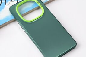 Torbica Clear za Xiaomi Redmi Note 14 Pro 5G zelena