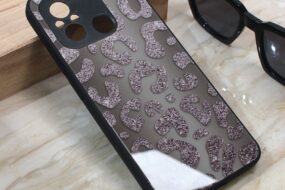 Torbica Shiny glass za Xiaomi Redmi 12C siva