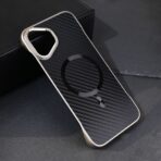 Torbica Magsafe Carbon za iPhone 16 Plus 6.7 crna - Slika 5