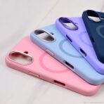 Torbica Magsafe Matte Color iPhone 15 Pro Max 6.7 tamno plava - Slika 4