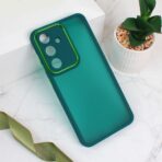Torbica Shining Camera za Samsung S921B Galaxy S24 tamno zelena