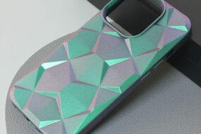 Torbica Shiny Diamond za iPhone 14 Pro 6.1 zelena