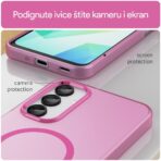 Torbica Magsafe Pastel za Samsung A266B Galaxyg A26 5G crna - Slika 4