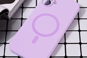 Torbica Magsafe Pure color za iPhone 16 Plus 6.7 lila