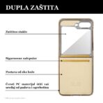 Torbica Luxurious Shell Pattern za Samsung F741B/F761B Galaxy Z Flip 6/7 FE 5G ljubicasta - Slika 3