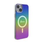 Torbica Guess Hc IML Magsafe Iridescent za iPhone 15 6.1 crna (GUHMP15SHITSK) - Slika 5