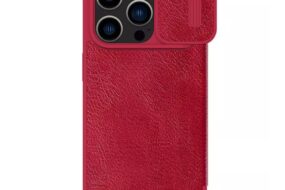 Torbica Nillkin Qin Pro za iPhone 15 Pro 6.1 crvena
