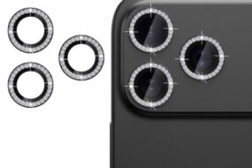 Zastita za kameru Diamond za iPhone 17 Pro 6.3 crna
