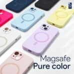 Torbica Magsafe Pure color za iPhone 16e/17e 6.1 roze - Slika 4