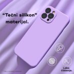 Torbica Teracell Soft Velvet za iPhone 17 Pro Max/18 Pro Max 6.9 crna - Slika 3