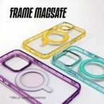 Torbica Frame Magsafe za iPhone 14 Pro 6.1 plava - Slika 5
