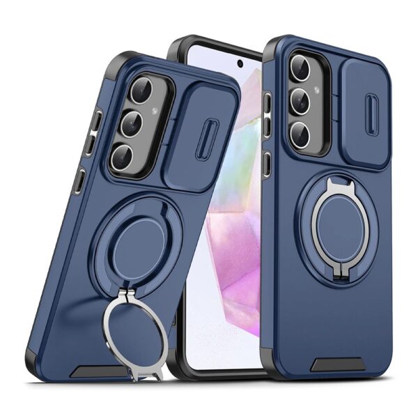 Torbica CamShield Ring stand za Samsung A576B Galaxy A57 5G plava