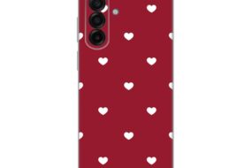 Torbica Silikonska Print Skin za Samsung A175F/A185F Galaxy A17/A18 Burgundy Hearts