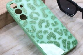 Torbica Shiny glass za Samsung S926B Galaxy S24 Plus svetlo zelena