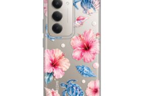 Torbica Silikonska Print Skin za Xiaomi Redmi 15 4G Hibiscus Sea