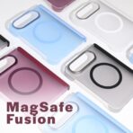 Torbica Magsafe Fusion za iPhone 18 Duo bordo - Slika 2
